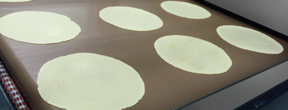 Food processing nonstick conveyor belts and baking liners