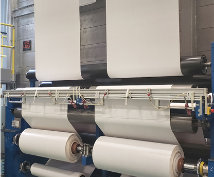 High volume industrial use with economy grade PTFE coated fiberglass fabric