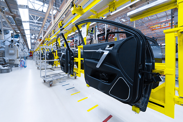 Automotive application using Taconic anti-static belting