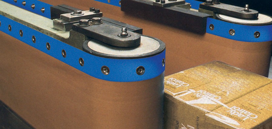 Packaging application using Taconic conveyor belting