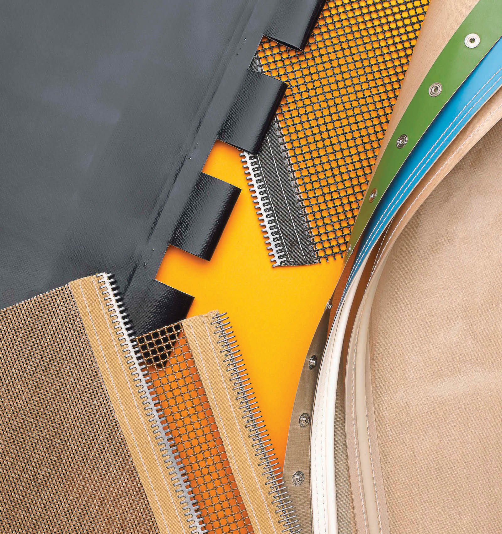 Taconic PTFE and silicone coated tapes fabrics and belts