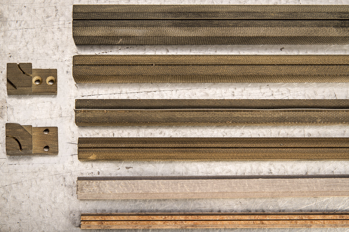 Machined composite and high-performance plastic components