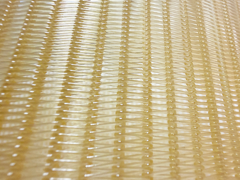 TacMesh spiral belts for drying baking oven loading and unloading